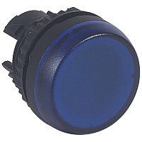 Головка индикатора - Osmoz - для комплектации - с подсветкой - IP 66 - синий | код 024163 |  Legrand